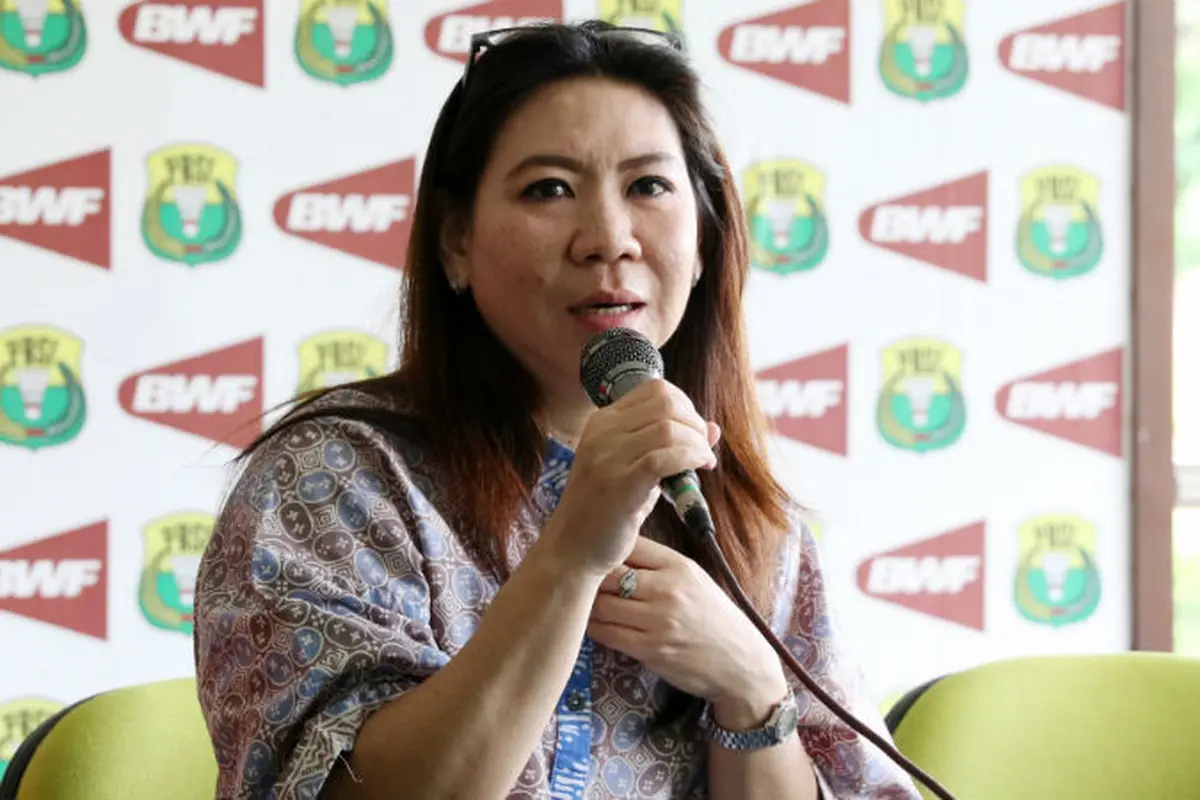 Manajer Indonesia pada Piala Sudirman 2017, Susy Susanti.