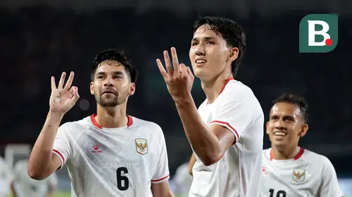 Foto: Debut Impian Mitchell Baker! Hattrick Bawa Timnas Indonesia Pesta 5 Gol atas Kamboja di Piala AFF 2026
