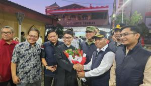 Forkopimda Depok Monitoring Perayaan Natal (Dicky Agung Prihanto/Liputan6.com)