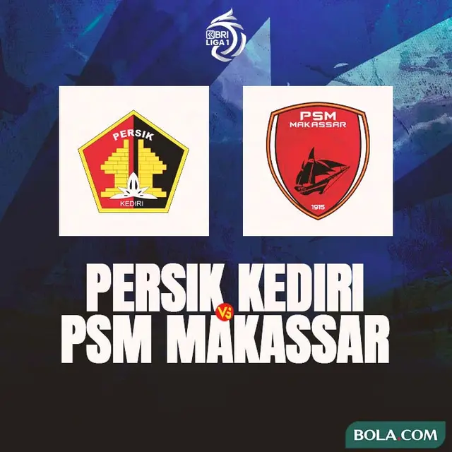 Liga 1 - Persik Kediri Vs PSM Makassar