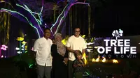 Vasanta Group melalui proyeknya Eco Town di Sawangan, Depok, meresmikan tata pencahayaan unik dan indah yang diwujudkan di wilayah Senopati Boulevard. (Dok Vasanta)