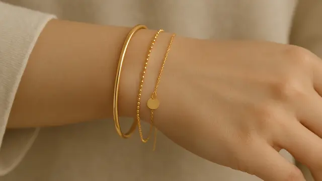 Model Gelang Emas Tipis yang Cocok untuk Dipakai Sehari-hari