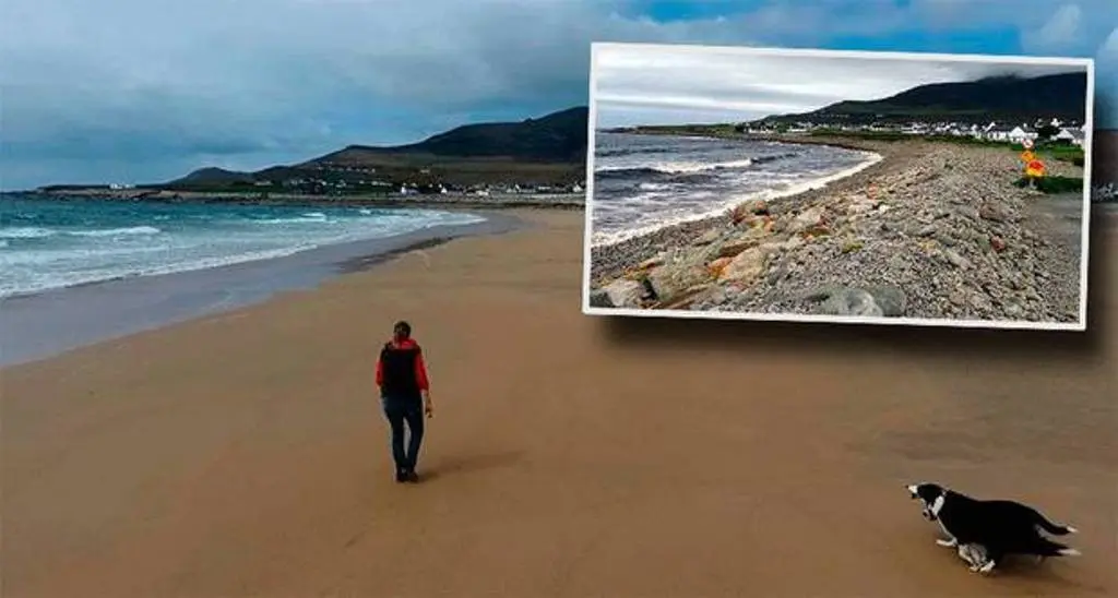Pantai yang Hilang 33 Tahun Lalu Muncul dalam 10 Malam, Sihir? (Achill Island Tourism) 