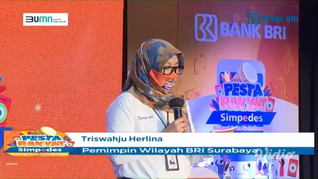 Pemimpin BRI Kanwil Surabaya Tris Wahyu Herlina