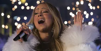 Mariah Carey, diva pop pelantun Hero asal Amerika akan konser untuk kali kedua di Indonesia (DON EMMERT  AFP)
