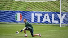 Kiper Timnas Italia, Gianluigi Donnarumma. (Alberto PIZZOLI / AFP)