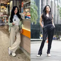 Donna Harun kerap menarik perhatian publik dengan penampilannya yang awet muda di usia 54 tahun.