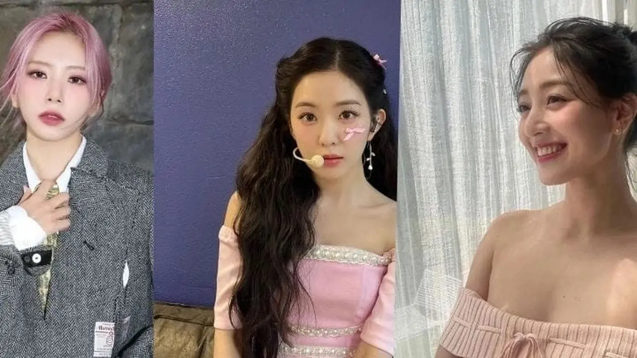 Jiu Dreamcatcher, Irene Red Velvet, dan Jihyo Twice