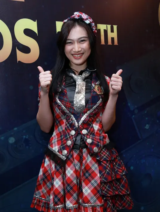 Jika ingin menjadi member JKT 48 Melody Nurramdhani Laksani membeberkan cara dan syarat untuk dapat bergabung menjadi bagian JKT48. (Deki Prayoga/Bintang.com)