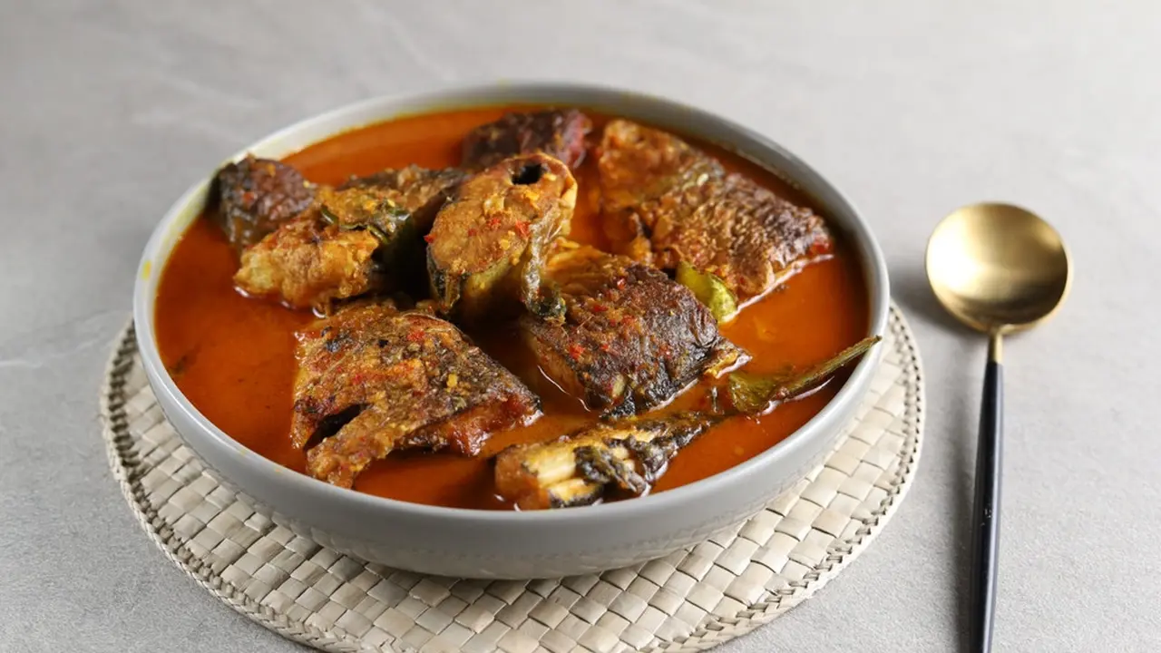 ikan bumbu rujak kuah merah