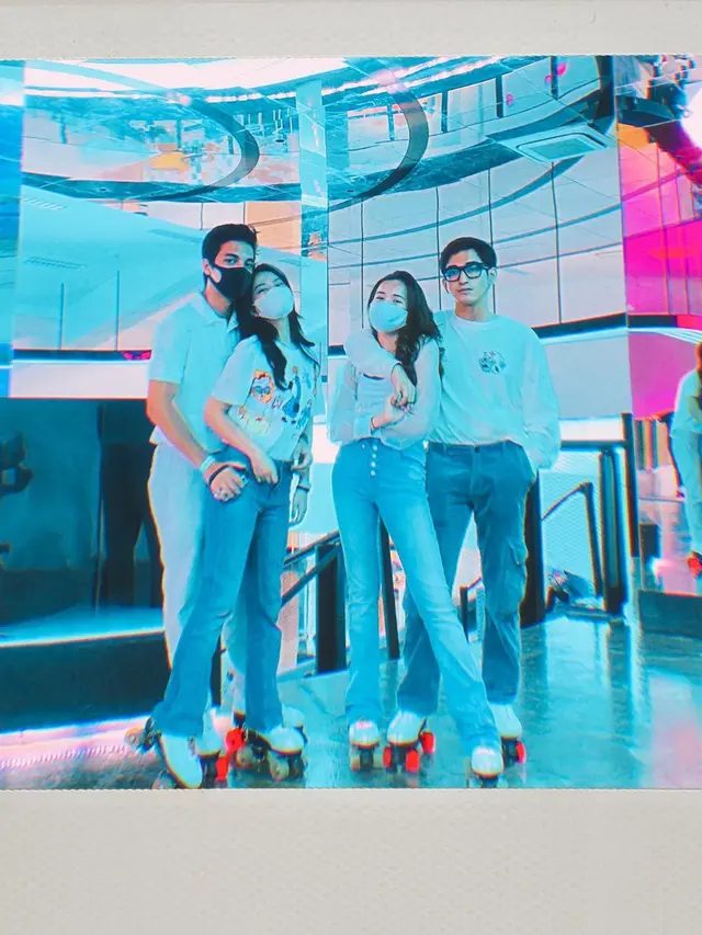 Disebut Double Date, Ini 6 Momen Beby Tsabina, Bio One, Hanggini dan Junior Roberts