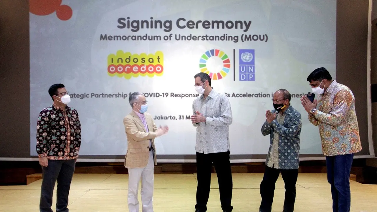 Kolaborasi Inspiratif Indosat Ooredoo & UNDP, Dukung Indonesia Bangkit Hadapi Pandemi
