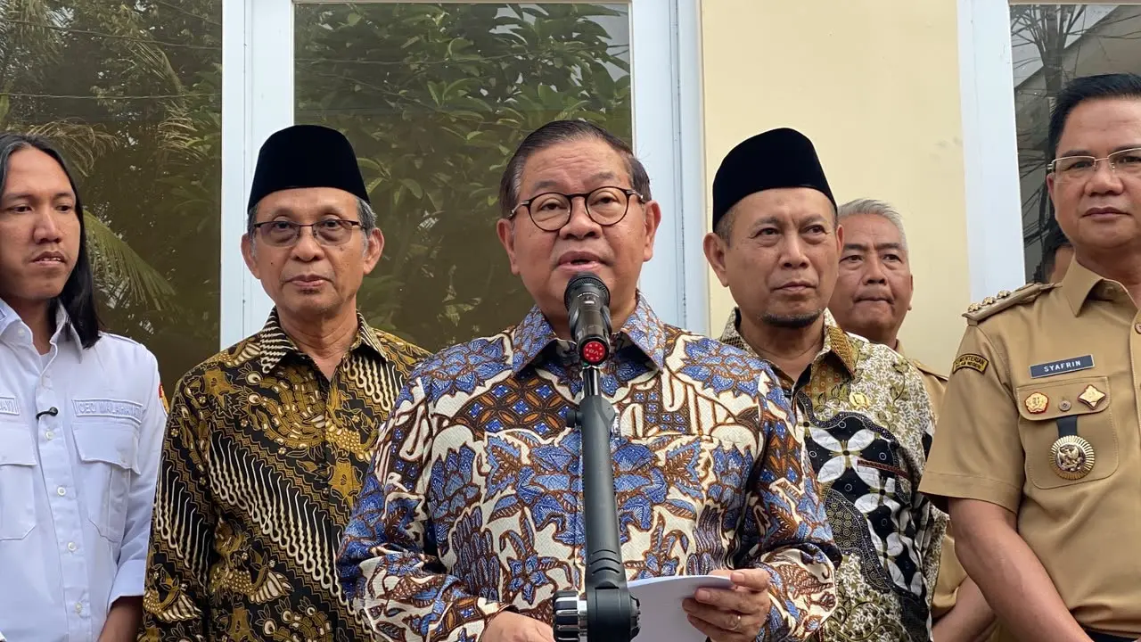 Pramono Anung di Pela Mampang, Jakarta Selatan, Selasa (21/7/2026).