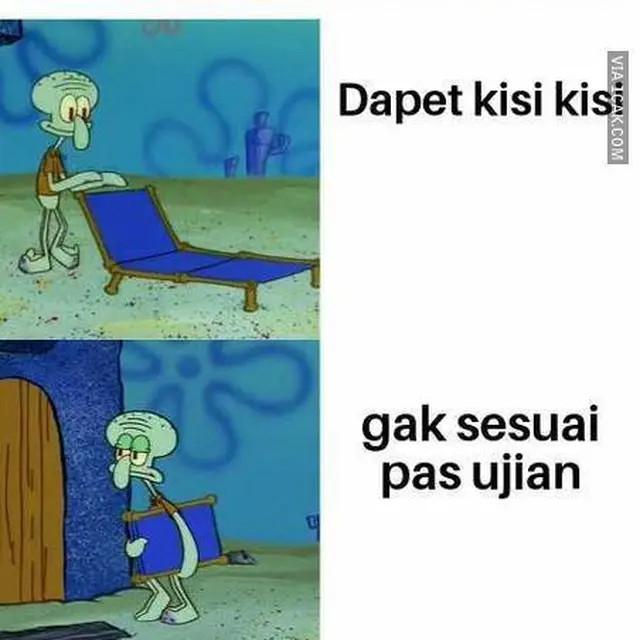 6 Meme Soal Ujian Lebih Sulit dari Tugas Harian Ini Kocak, Relate dengan Siswa
