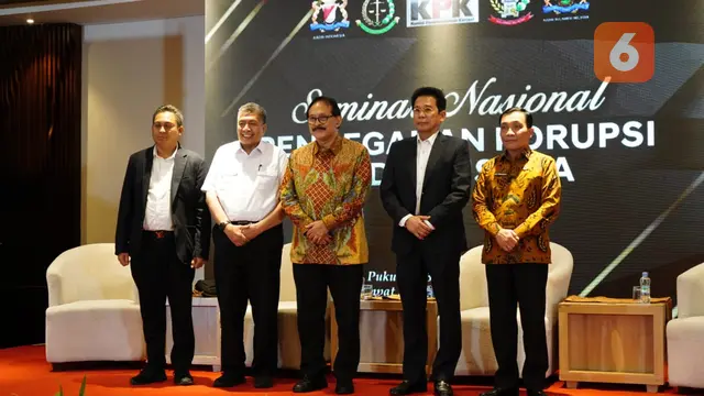 Seminar Nasional Pencegahan Korupsi (Liputan6.com/Eka Hakim)