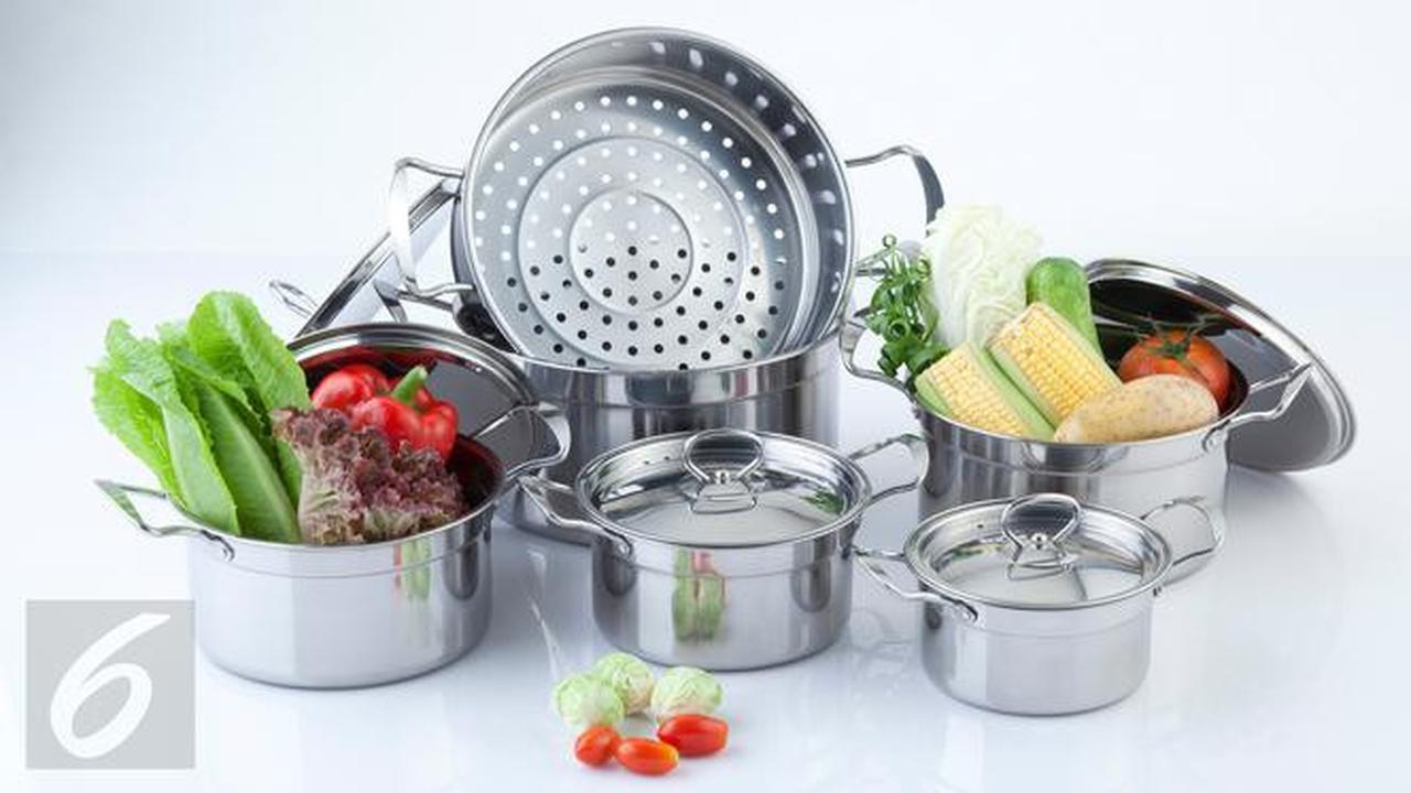 3 Cara Ampuh Bersihkan Peralatan Dapur Berbahan Perak