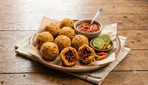 Resep Bola Bola Tempe Isi Sambal Mercon, Camilan Gurih dengan Isian Pedas Menggugah Selera