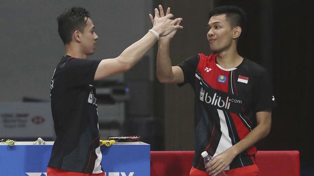 Kegembiraan Fajar / Rian Raih Juara Korea Terbuka 2019