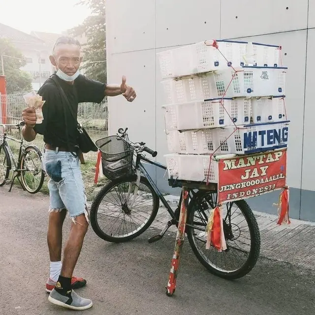 Pedagang Bersepeda