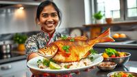 resep ikan nila ©Ilustrasi dibuat AI