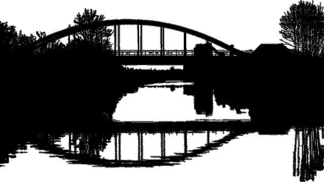 Ilustrasi mimpi, jembatan