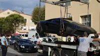 Tak hanya disita oleh pihak berwajib, pemilik Aventador ini juga dikenai tilang.