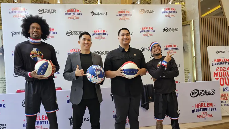 Tim Basket Harlem Globetrotters Bakal Main di Jakarta