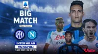 Link Live Streaming Serie A Liga Italia Pekan ke-16 : Ada Big Match Inter Vs Napoli di Vidio