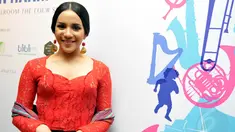 Penyanyi Angelica Martha Pieters dikabarkan berpacaran dengan Teuku Rassya (17/6/14) (Liputan6.com/Panji Diksana)