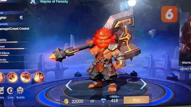 Hero baru di MLBB, Aulus