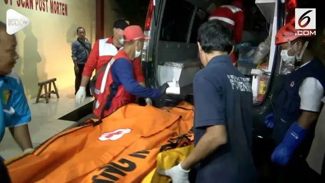 Basarnas mengirim 22 kantong jenazah korban Lion Air JT 610 ke rumah sakit Polri.