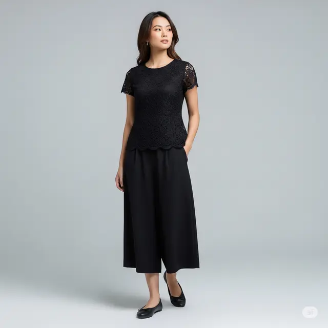 8 Model Baju Brokat Hitam Terbaru yang Wajib Dicoba di 2025