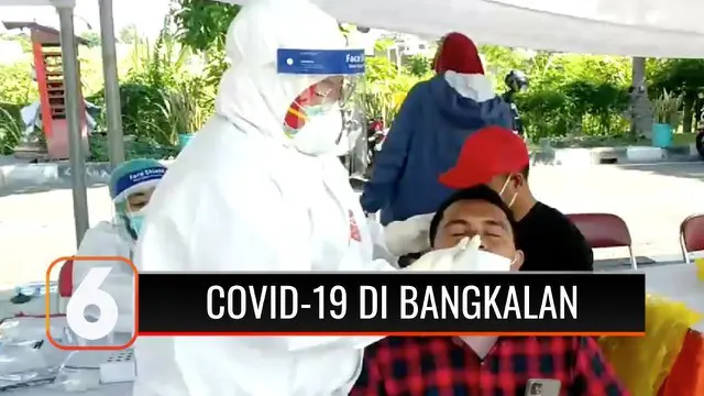 Jumlah warga yang positif Covid-19 di Bangkalan, Madura, terus bertambah. Akibatnya, rumah sakit rujukan Covid-19 di Surabaya, mulai kekurangan tempat tidur pasien dan tenaga medis.