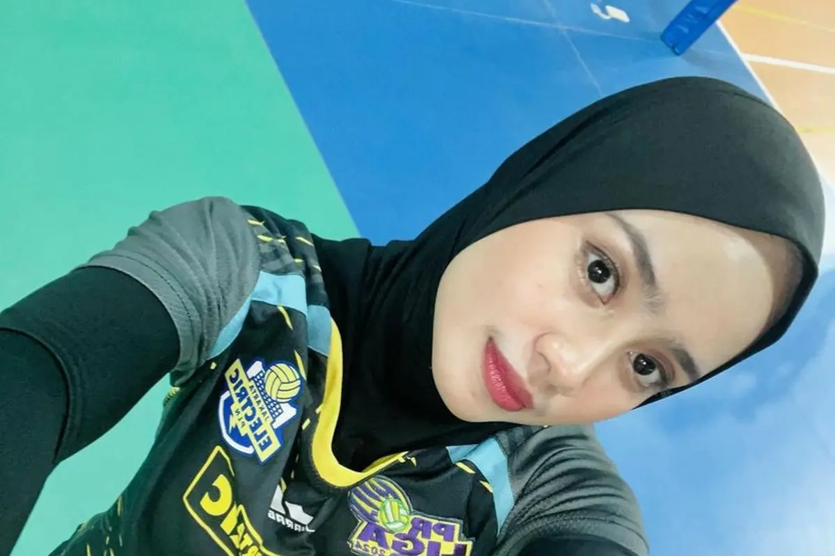 Wahida Muntaza Pemain Voli Jakarta Electric PLN