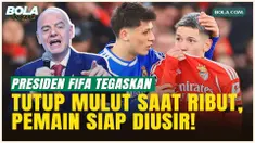 Perang terhadap Rasisme, Gianni Infantino: Tutup Mulut saat Bertengkar, Pemain Langsung Diusir