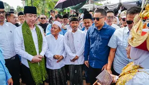 Jokowi di Depan Kiai dan Santri: Saya Masih Seperti Dulu, Orang Desa
