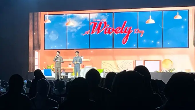 Wi Ha Jun menggelar fanmeeting 'Wi Ha Jun: A Wively Day 2024' di The Kasablanka Hall, Jakarta pada Sabtu (28/09/2024) (Fimela.com/Dok/Rianti Fitri Wulandari)