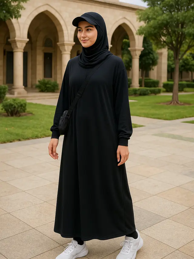 Model Gamis Oversized untuk Sehari-hari