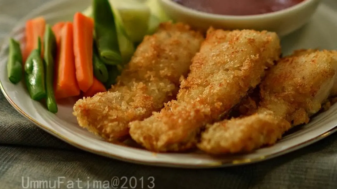 Menu Maksi: Ikan Goreng Panir Saus Asam Manis 