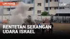 Rentetan Serangan Israel di Lingkungan Tel Al-Hawa Dekat RS Al-Quds