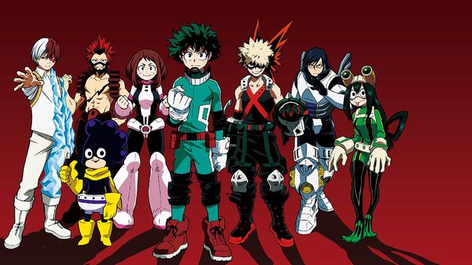 Anime Boku no Hero Academia (My Hero Academia). (otakutale.com)