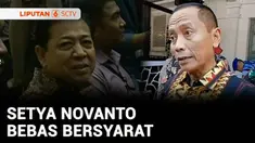 Ada juga yang bebas tapi bukan dari remisi kemerdekaan, mantan Ketua DPR, Setya Novanto mendapatkan pembebasan bersyarat. Setya Novanto keluar dari Lapas Sukamiskin, Bandung pada Sabtu, 16 Agustus lalu.