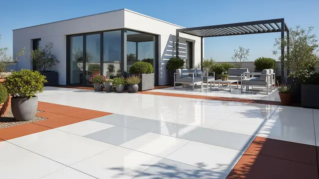 Kombinasi Jenis Lantai Tahan Panas untuk Rooftop Rumah (Image by Gemini AI)