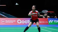 Pebulu tangkis tunggal putri Indonesia Putri Kusuma Wardani. (foto: PBSI)