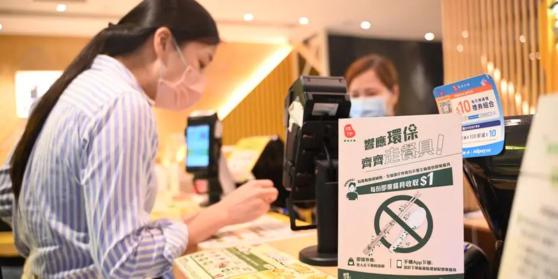 Larangan penggunaan plastik sekali pakai di Hong Kong dimulai