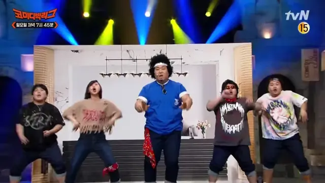 Lagu Ampun Bang Jago masuk acara Korea Selatan Comedy Big League. (Tangkapan layar Youtube/ 코미디빅리그)
