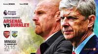 Arsenal vs Burnley (Liputan6.com/Abdillah)