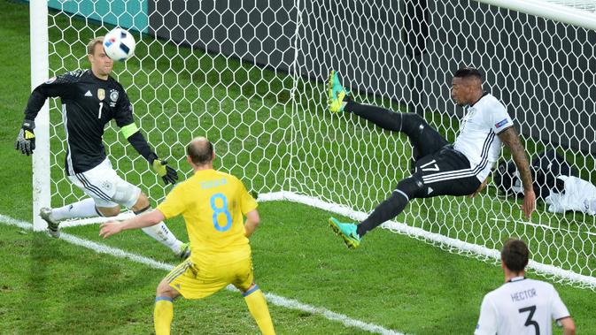 Ukraina saat bertemu Jerman di Piala Eropa 2016. (AFP/Denis Charlet)