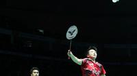 Ganda campuran Indonesia, Tontowi Ahmad/Liliyana Natsir, akan menghadapi Zhang Nan/Zhao Yunlei (China) pada final Kejuaraan Asia Bulutangkis 2016 di Wuhan, China, Minggu (1/5/2016). (Bola.com/PBSI)