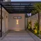 8 Model Carport Samping Rumah Type 45 dengan Roster dan Taman Kecil, Bikin Fasad Terlihat Lebih Mahal